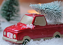 Car winter wonderland