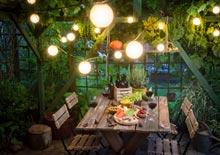 Make your garden glow... on a budget