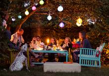 Get your garden glowing with stylish outdoor lighting