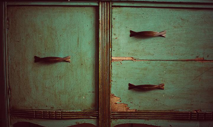 An old cabinet