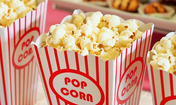 Photo of cinema popcorn