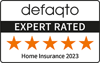 Defaqto 5* expert rated, applies to cover over £4000, Time Limited and Rabbit cover excluded.