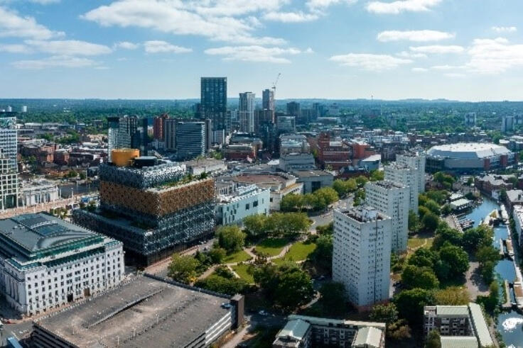 Birmingham city view