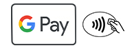 Google Pay logo and Contactless symbol