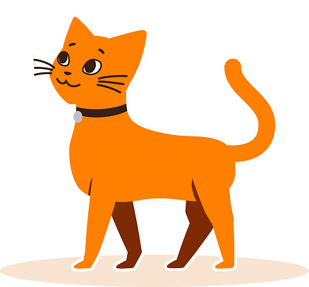 Drawing of a cat
