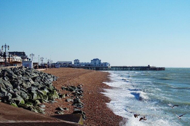 Portsmouth beach view